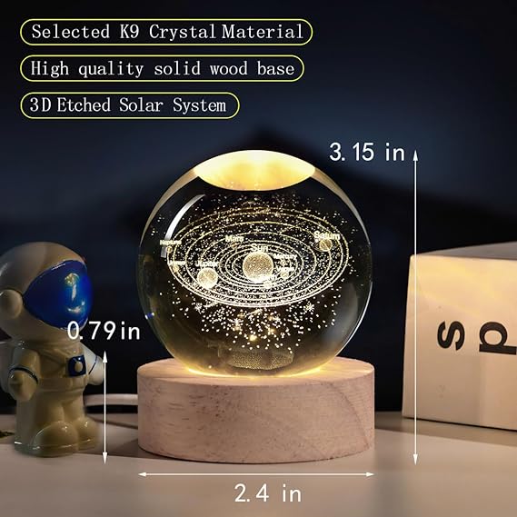 3D Crystal Ball Lamp